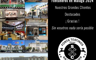 Fontaneros en Málaga con Grandes Clientes Destacados en 2024