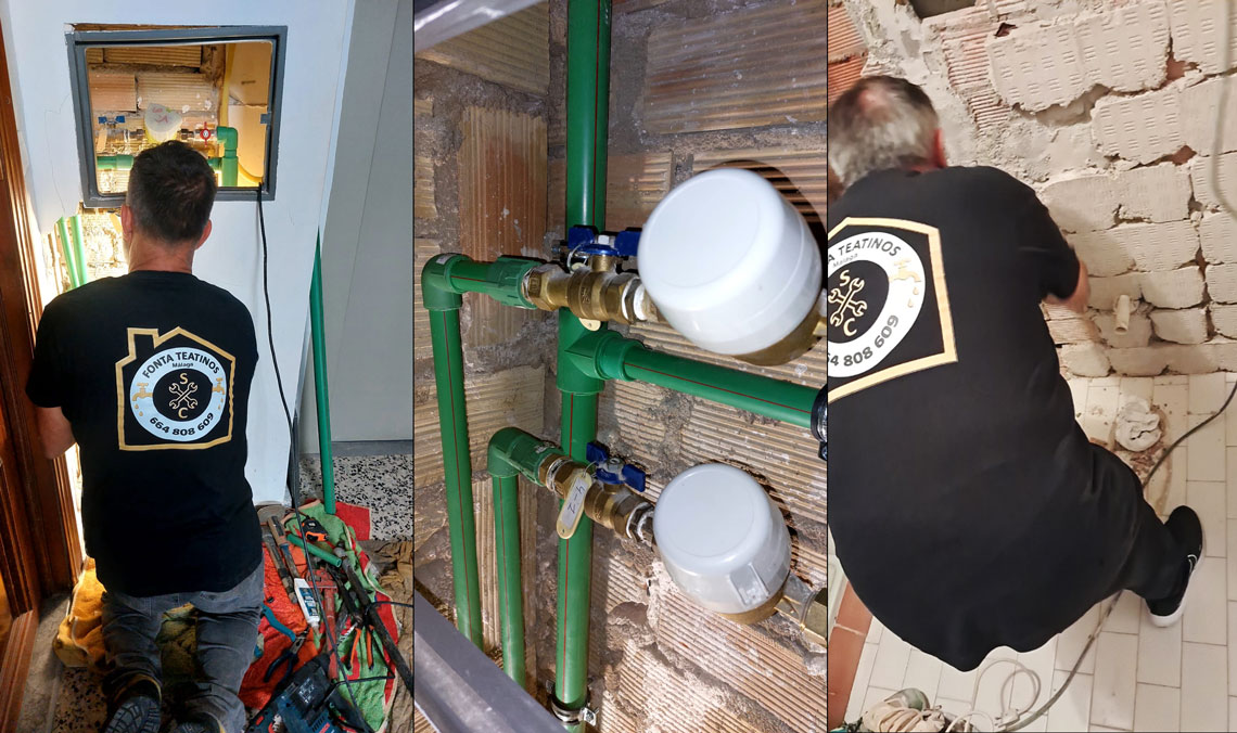 Deje de Poner Parches - Exija un Diagnóstico Profesional y con Garantía de Fontaneros Profesionales