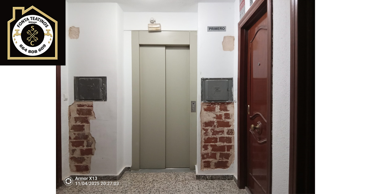 Trabajo de Fontanería en Bloque Edificios Comunidad de Propietarios Urbanizaciones